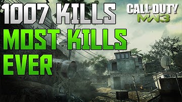 MW3: 1007 KILLS :: 20 MOABS MOST IN ONE GAME :: MOST KILLS IN COD HISTORY