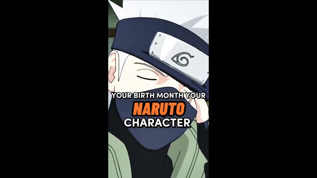 Your Month  Your Naruto Character  Naruto  Naruto Shippuden  Boruto  Characters BDAY