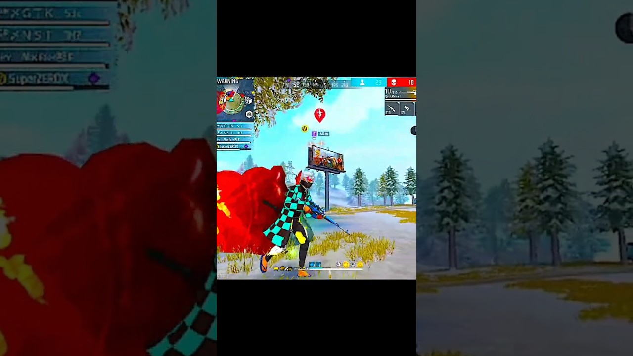 WHEN TGR GTK x ZEROX FF IN MY LOBBY 💀🗿 