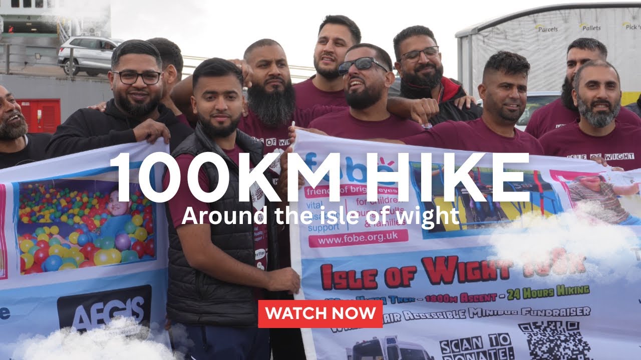 Fobe team trek 100km around the isle of wight | 