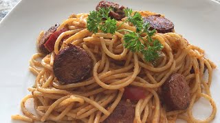 How to make Haitian Style spaghetti