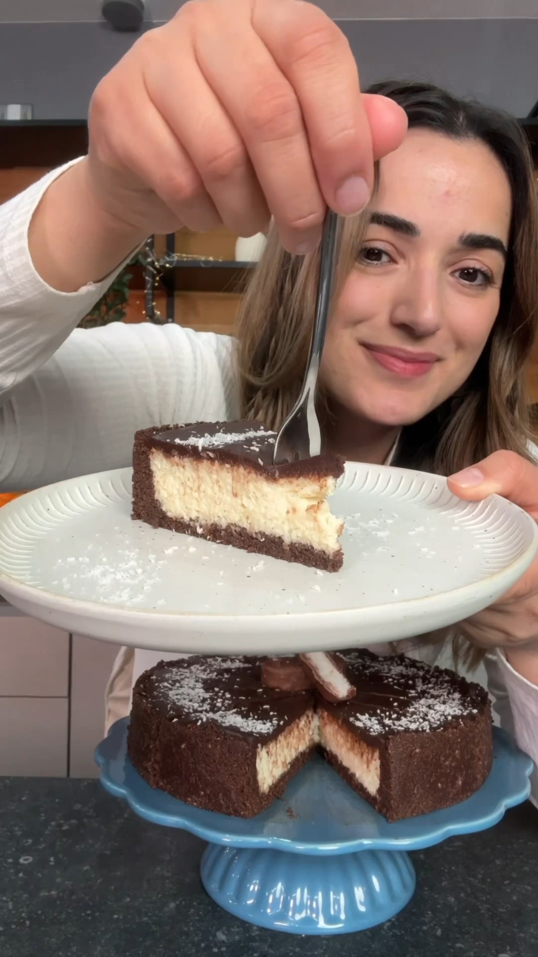 Schaffe ich bis 0Uhr die LECKERSTE KOKOSTORTE !?🥥😍 Ganz ohne Backen ...