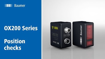 Baumer | Smart 2D profile sensors | Height based position checks