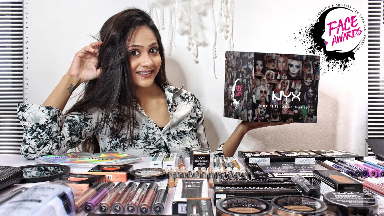UNBOXING TOP15 | FACEAWARDS INDIA | NYX COSMETICS | BY AARTI JOVEL