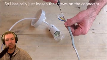 Connecting a Light Socket to a Power Cable