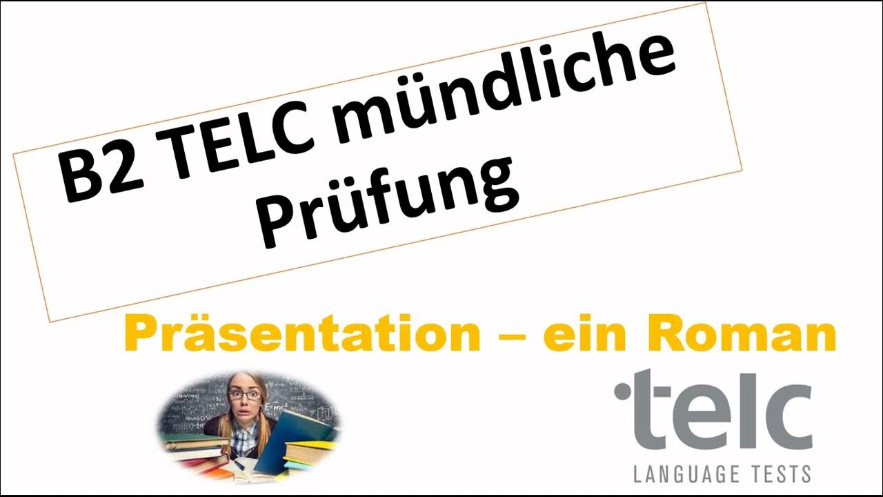 B2 Mündliche Prüfung Präsentation über Ein Buch