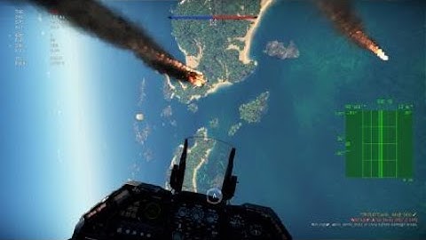 F-16A ADF  vs F-14A(Early) War Thunder Dogfight