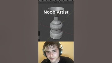 Noob vs Pro artist: Profile Modeling #blendertutorial #blender #blendercommunity #blender3d #b3d