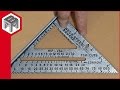 Speed square basics - How to use one