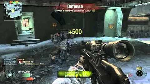 360 No-scope Double Kill | xWoodzie-- | Black Ops |