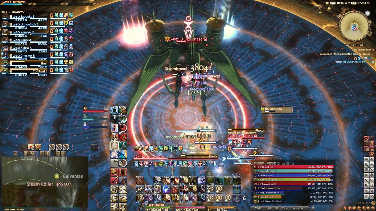 FFXIV A11S 2nd dice skip YouTube