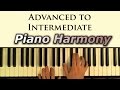 Intermediate-Advanced Piano Harmony Lesson