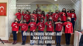 Zulmü Alkışlayamam Zalimi Asla Sevemem/12 Mart Gösterisi/İşaret Dili İle Şiir Okuma