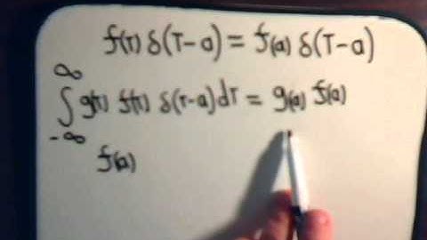 Differential Equations: Dirac Delta Function - Basic Equation