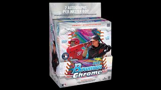 Pick Your Team ~ 2023 Bowman Chrome Baseball Hobby 12 Box Case Break #2