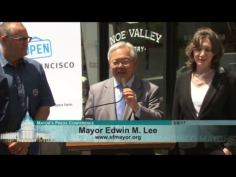 Small Business Accelerator Program - Ribbon Cutting Ceremony for Noe Valley Bakery In West Portal