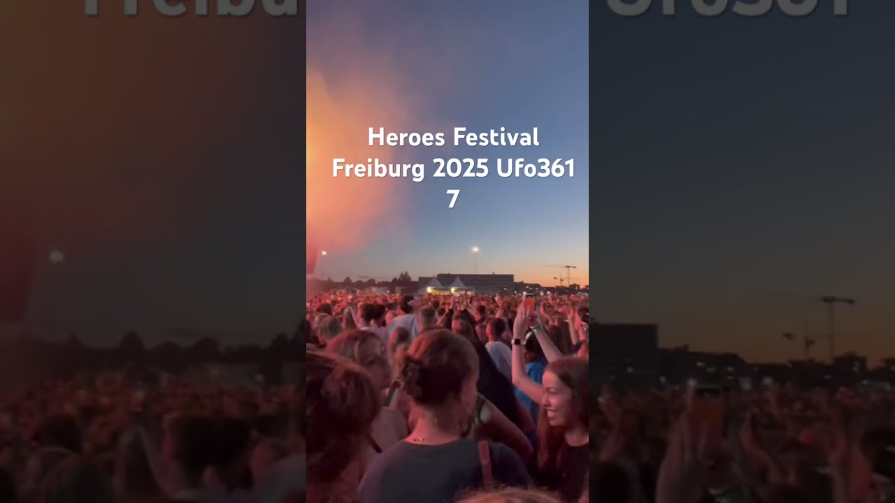 Crazy Moshpit at Heroes Festival Freiburg 2024 LIVE Ufo 361-7