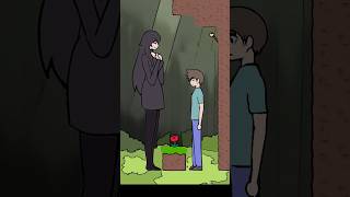 Enderman actually helped me #minecraft #shorts #survival