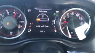 2019 DODGE CHALLENGER Acceleration 0-60 Mph / Launch Control