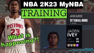 NBA 2K23 Training Stress Test