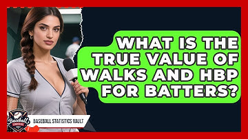 What Is The True Value Of Walks And HBP For Batters? - Baseball Statistics Vault