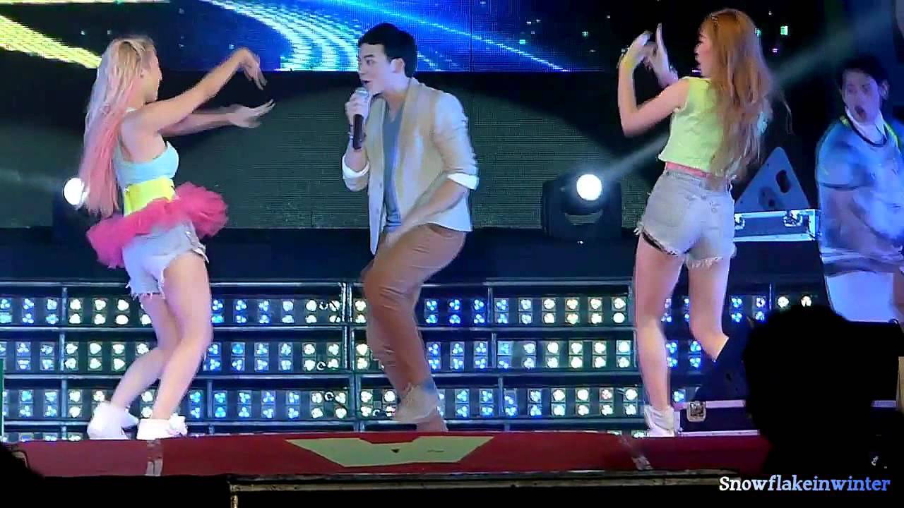 Bie พี่บี้ LIVE  New Single ยังว่าง @โรงเรียนหน้าพระลาน จ.สระบุรี(12-09-14)