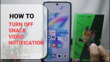 How To Turn Off Snack Video Notification In Infinix Note 30 NFC/Note 30 Pro