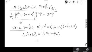 The harmonic oscillator | Quantum Mechanics screenshot 1