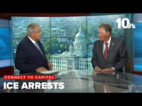 Gov. Dan McKee speaks on ICE arrests