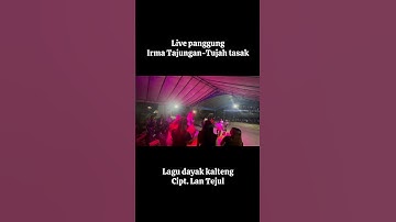 Irma Tajungan - Tujah Tasak, live di desa Dandang, kapuas, kalteng