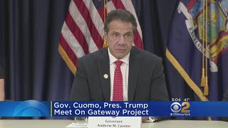 President Trump, Cuomo Discuss Gateway Tunnel
