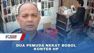 Two Young Men Break Into a Cell Phone Counter