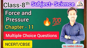 Best MCQs Class 8|| Force and Pressure || NCERT Class 8 Science ||#sciencemcqs || #sciencencert
