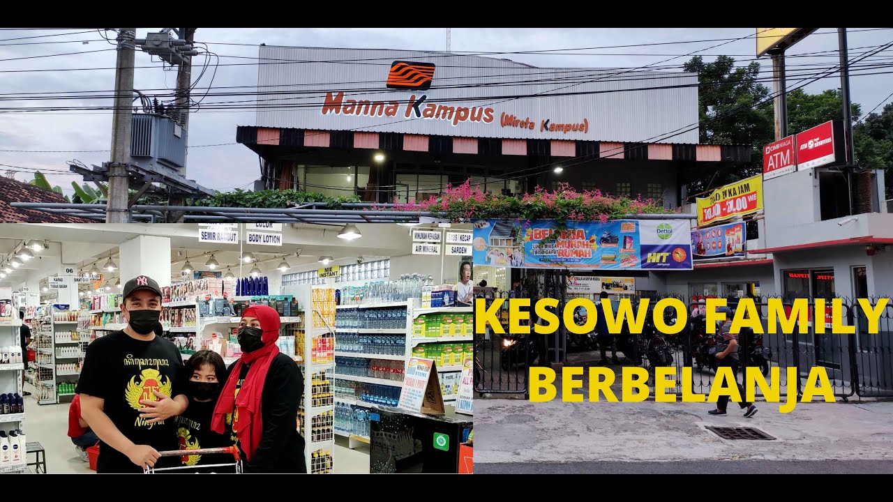 BELANJA BULANAN BARENG KESOWO FAMILY DI Manna Kampus (Mirota Kampus) YANG BANYAK DISKON DAN PROMO!!