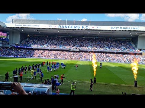 Update Rangers Legends Match \u0026 Pitch Invasion?! - W/ Gascoigne, Kaka, Figo, GVB, Albertz, Hagi \u0026 More!