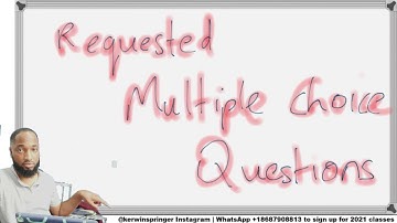 CAPE Pure Maths U1 (LIVE)