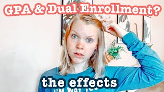 How Does Dual Enrollment Affect GPA? // GPA and Dual Enrollment  ~ Episode 9