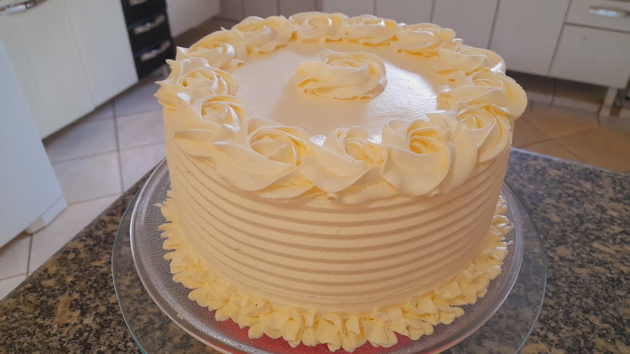 O jeito mais Fácil  de CONFEITAR UM BOLO.