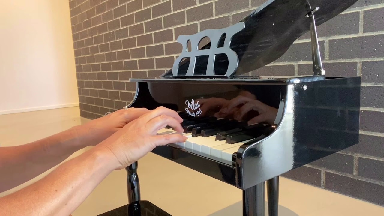Vilac Black Piano with Scores Demo YouTube