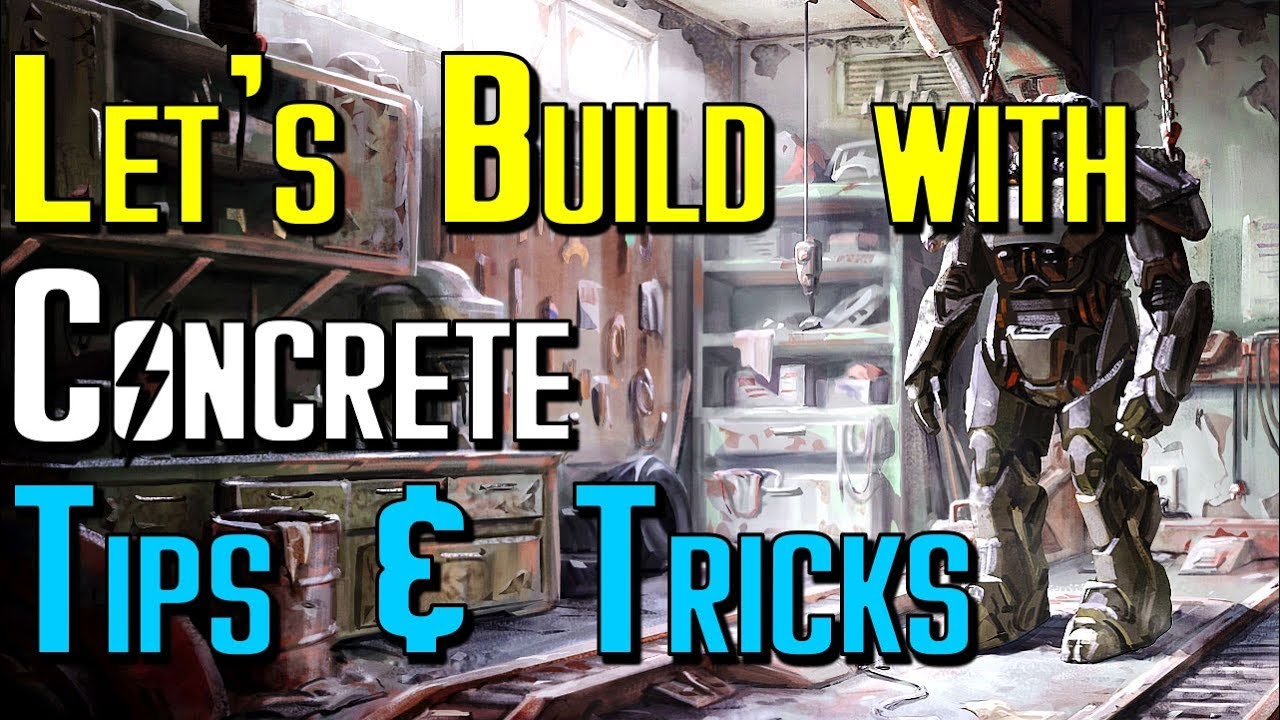 Concrete tips fallout 4 tips and tricks youtube