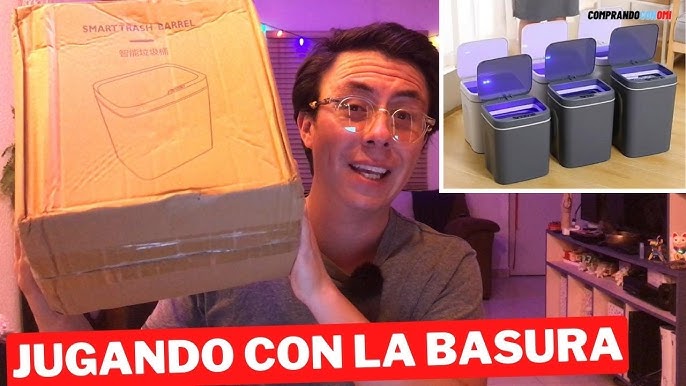 Cubo de basura inteligente 🤯 TE VA A EXPLOTAR LA CABEZA 