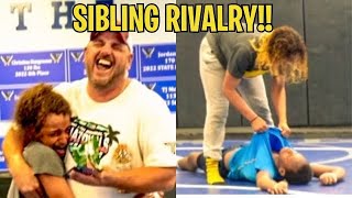 What just HAPPENED?!? 😭😳Wrestling & Spring Football!