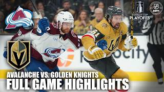 Western Conference Final – Game 3: Colorado Avalanche vs. Vegas Golden Knights Highlights | ESPN NHL