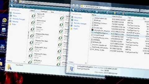 Photoshop CS3 - How to Download Fonts