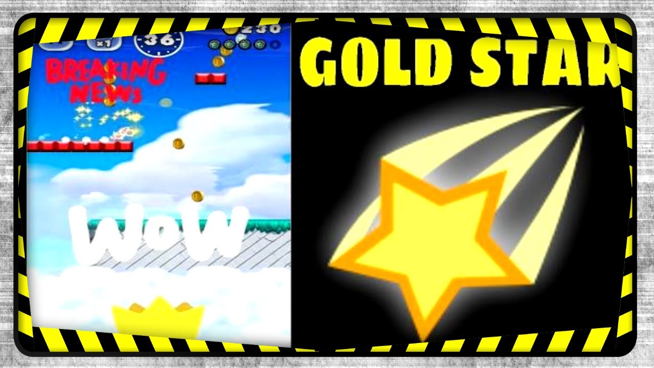 Super Mario Run: Unlock the Secret Gold Star Pipe