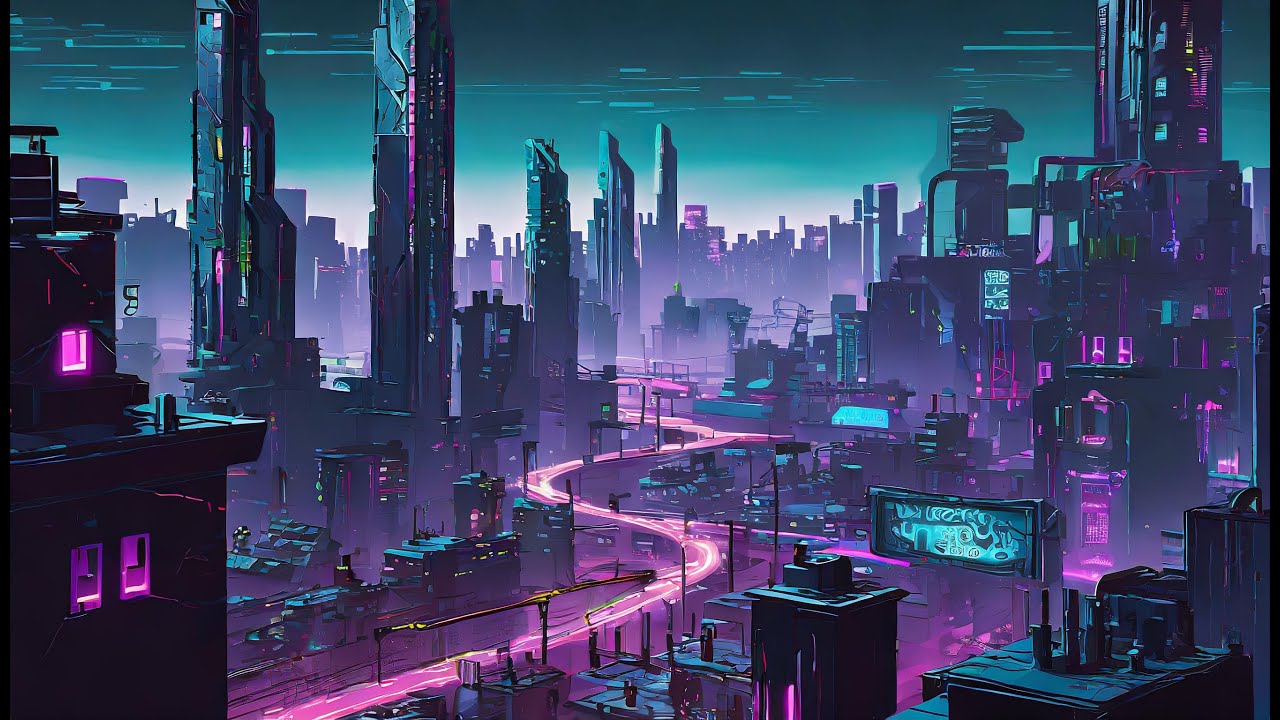UNDERGROUND CITY – Dark Cyberpunk 2077 vibe Ambient Music [S13:P7]