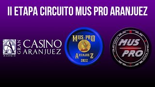 II Etapa Mus Pro Aranjuez. Ronda 5. Ángel Amador e Iván Sedano vs José Bueno y Ana Mesas