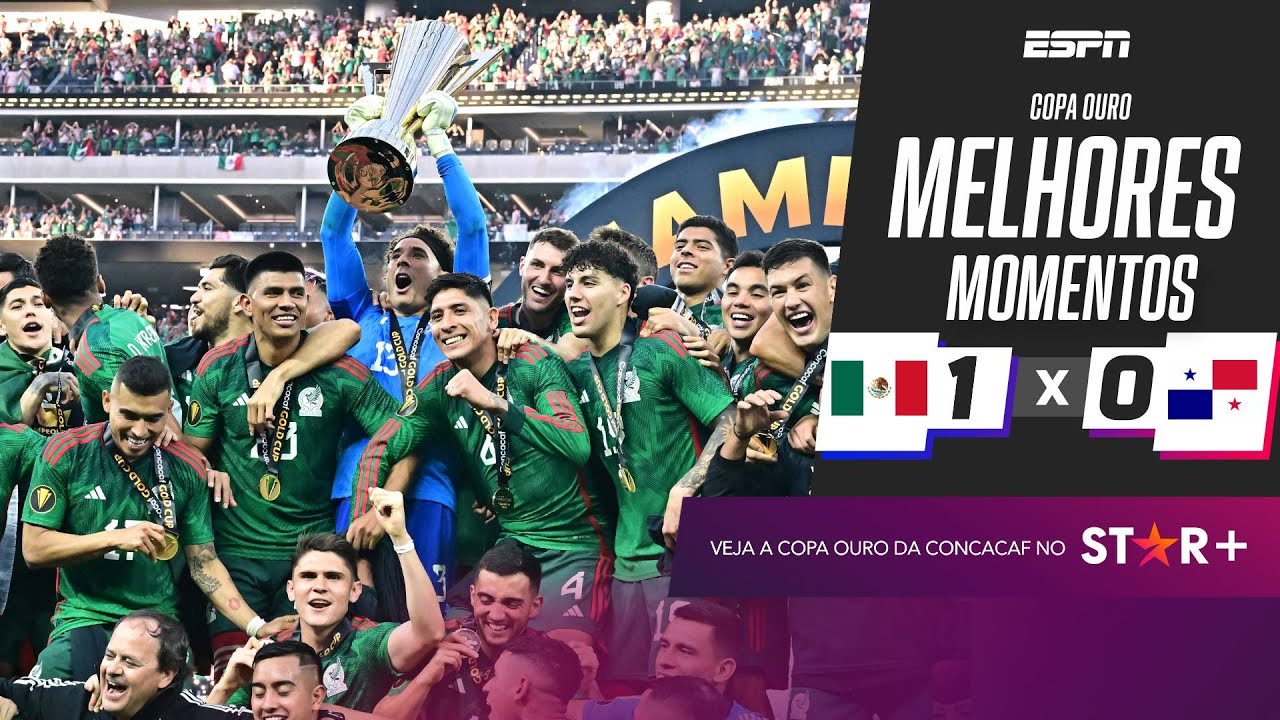 MÉXICO VENCE O PANAMÁ EM FINAL EMOCIONANTE E CONQUISTA A COPA OURO 2023 | MELHORES MOMENTOS