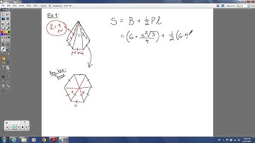 Geometry - 12.3 - Surface Area of Pyramids and Cones