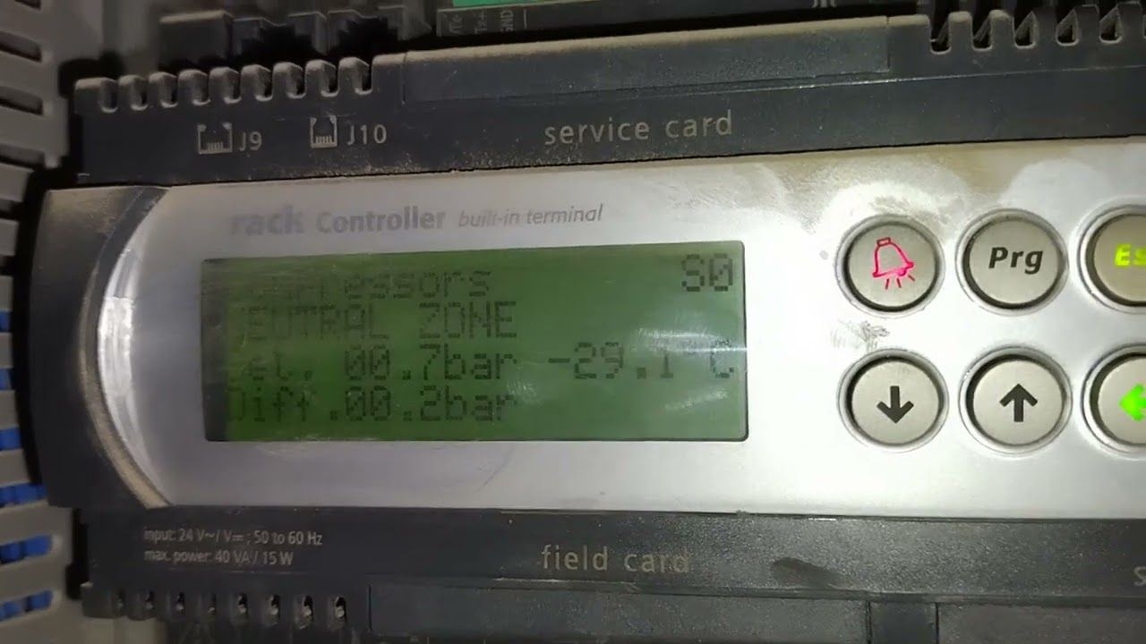 Carrel Rack Controller برمجه ثرموستاتCarel rack controller - YouTube